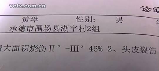 围场湖字村一居民家中发生煤气爆炸